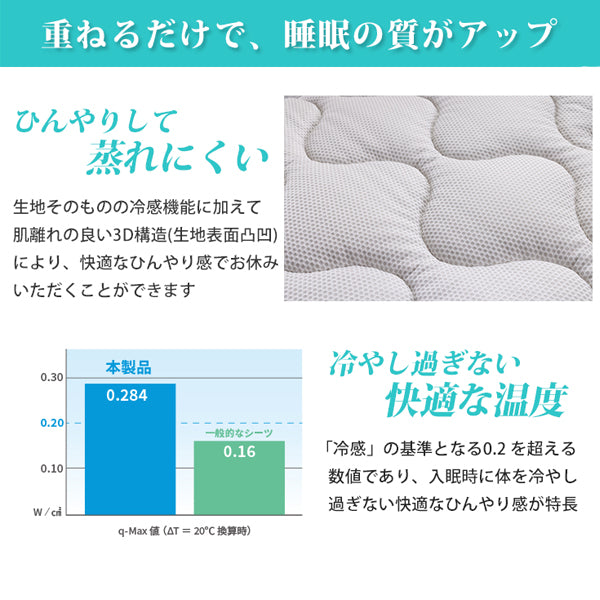マニフレックス クールトッパー 【送料無料】